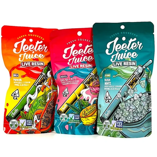 Jeeter juice carts is one of a variety of THC vape cart brands sold by 420smokes.co.uk, used to relief stress, anxiety, depression, etc. order now.