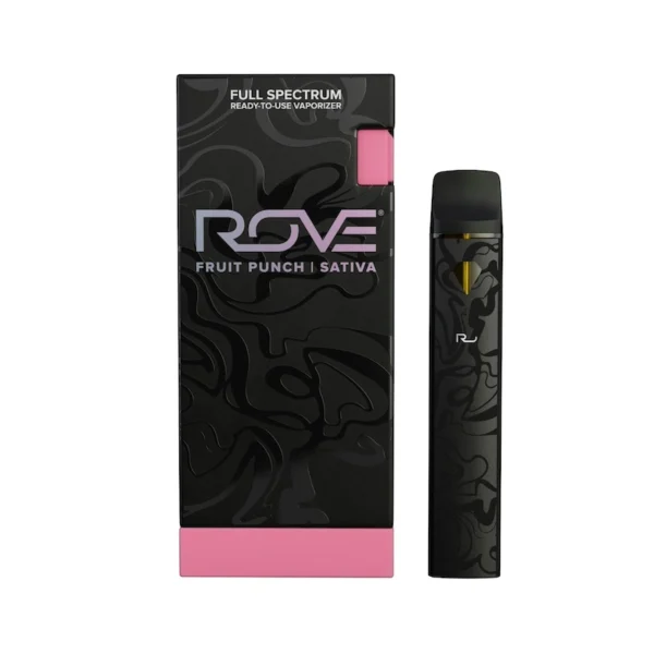 Rove disposable vape is one of a variety of THC vape cart brands sold by 420smokes.co.uk, used to relief stress, anxiety, depression, etc. order now.